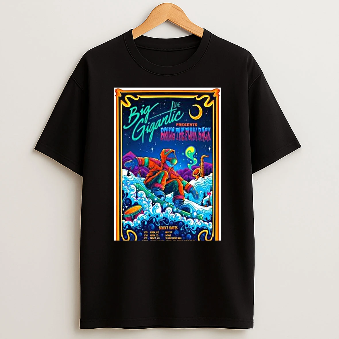 Big Gigantic Bring The Funk Back Winter Tour Shirts