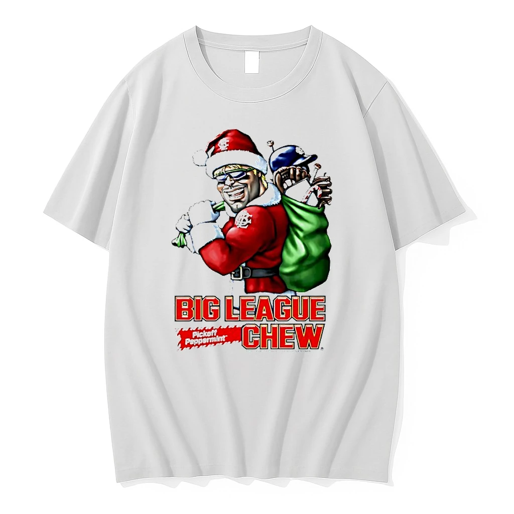 Big League Chew Pickoff Peppermint Christmas Circle Shirts
