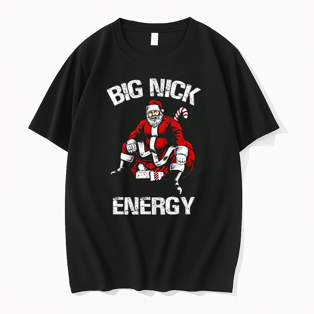 Big Nick Energy Christmas Santa Shirts