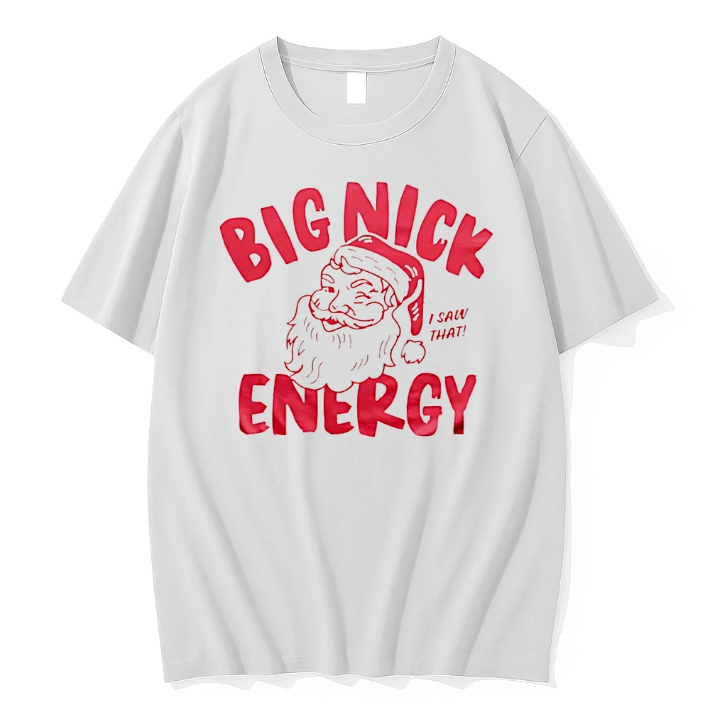 Big Nick Energy I Saw That Santa Kansas City Christmas Shirts