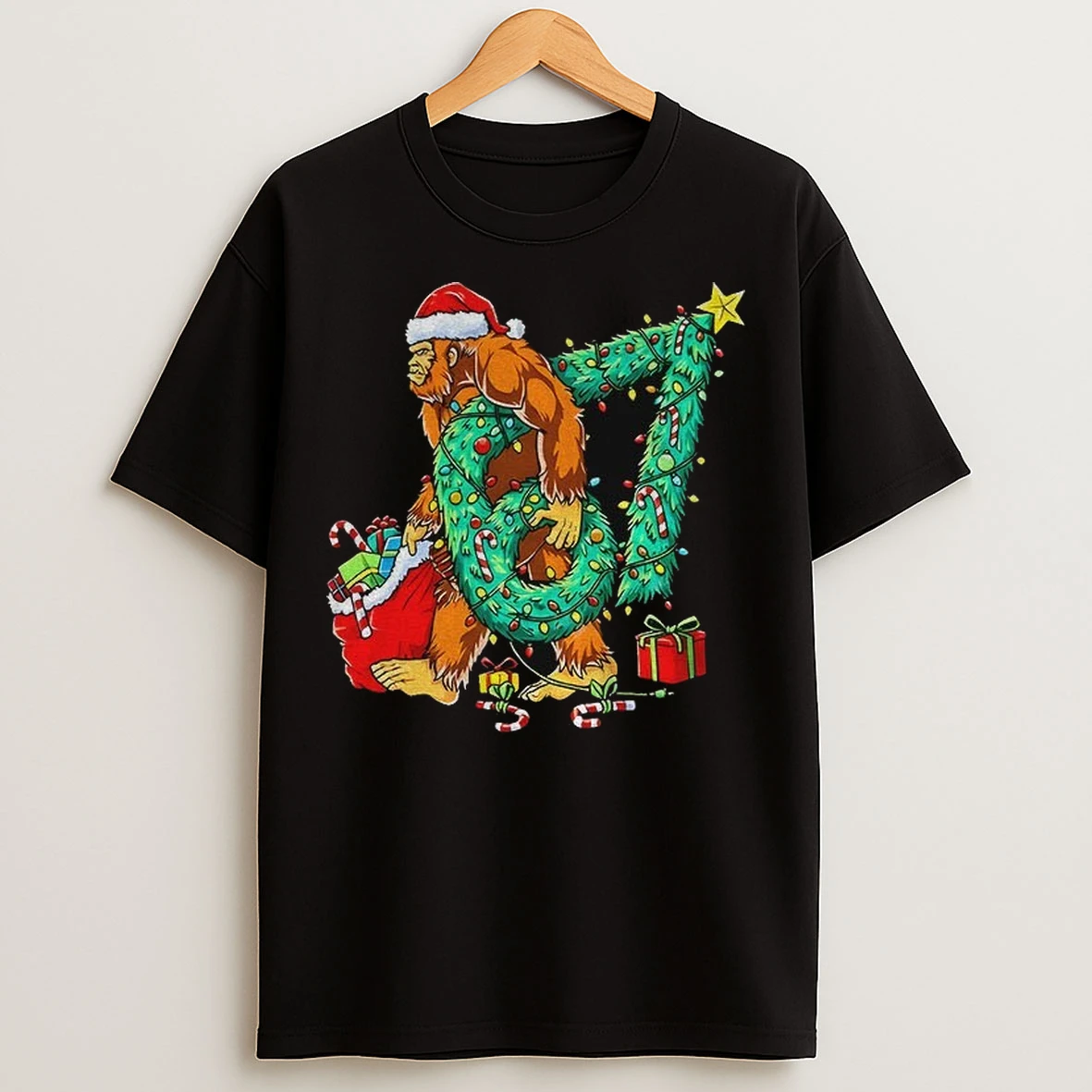 Bigfoot 67 Meme Christmas T Shirts