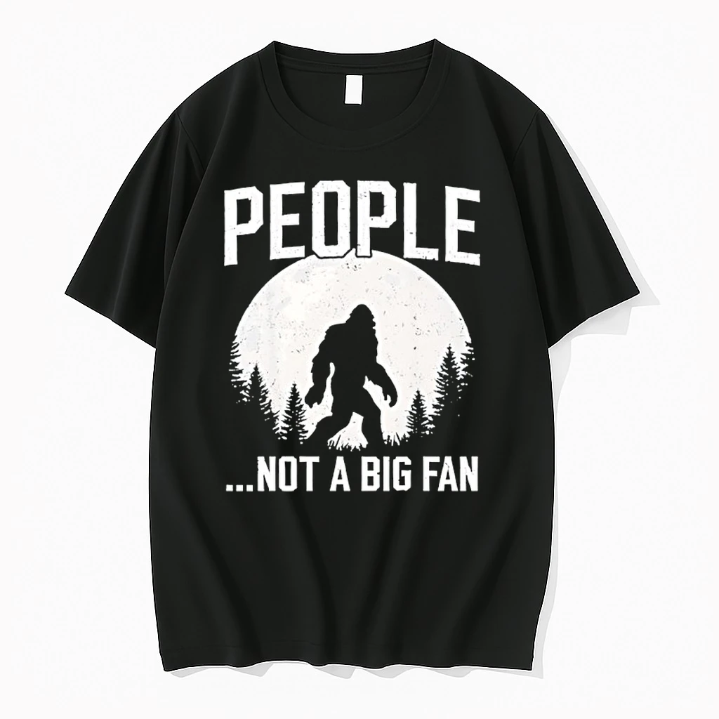 Bigfoot People Not A Big Fan Dad Joke Shirts