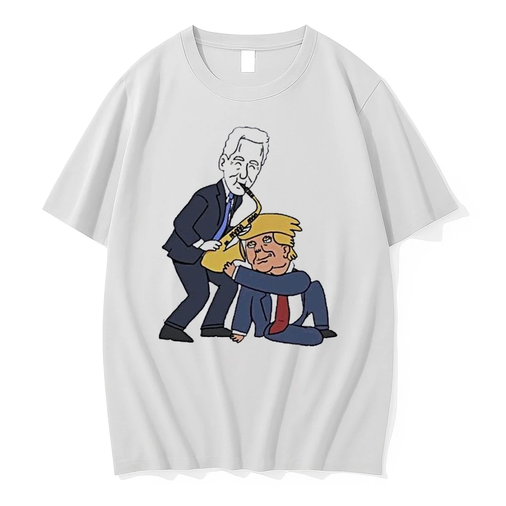 Bill Clinton Blow Trumpet Trump Bubba Meme Shirts