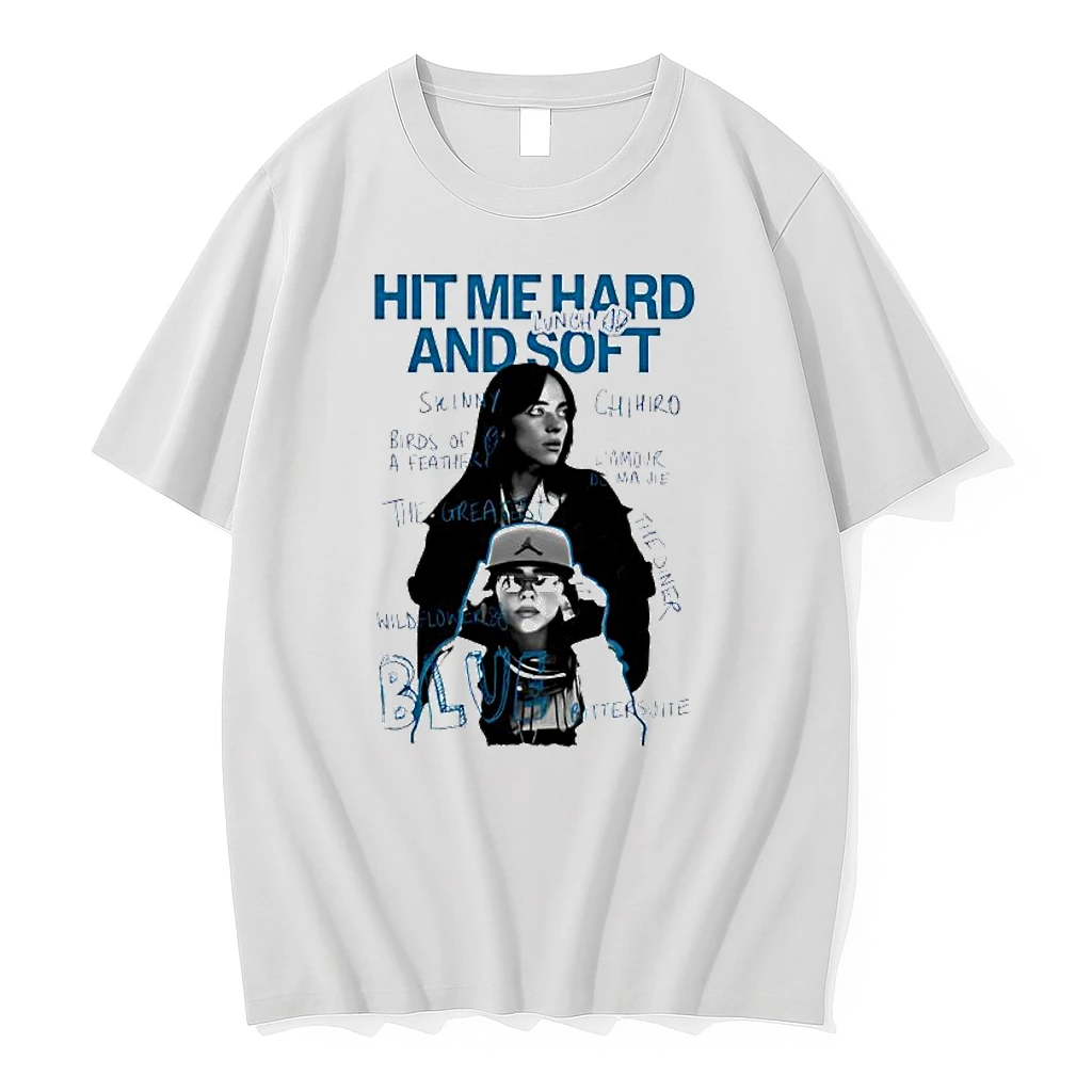 Billie Eilish Hit Me Hard Soft Sketchbook Shirts