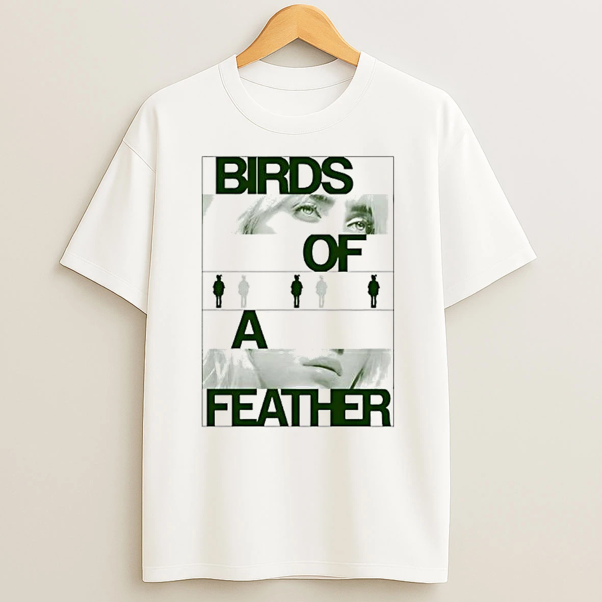 Billie Eilish Pink Phone Birds Of A Feather Graphic Shirts