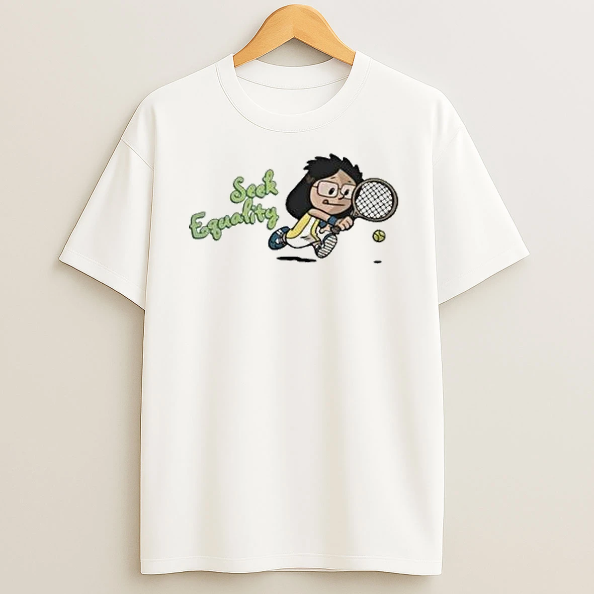 Billie Jean King Seek Equality Shirts