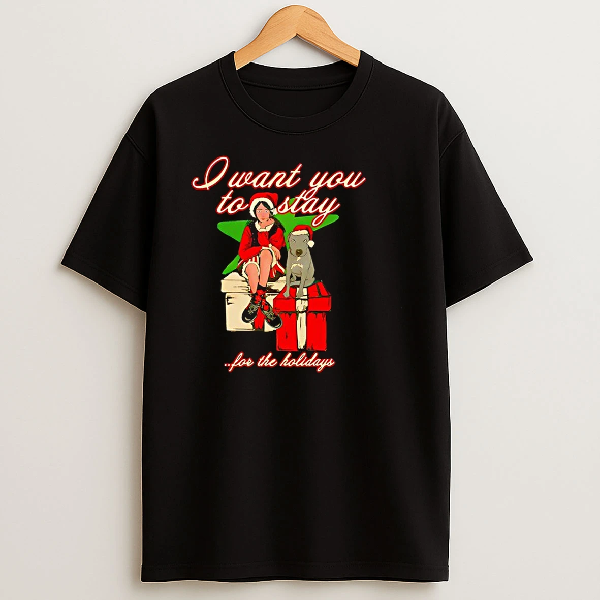 Billieeilish I Want You To Stay For The Holidays Shirts