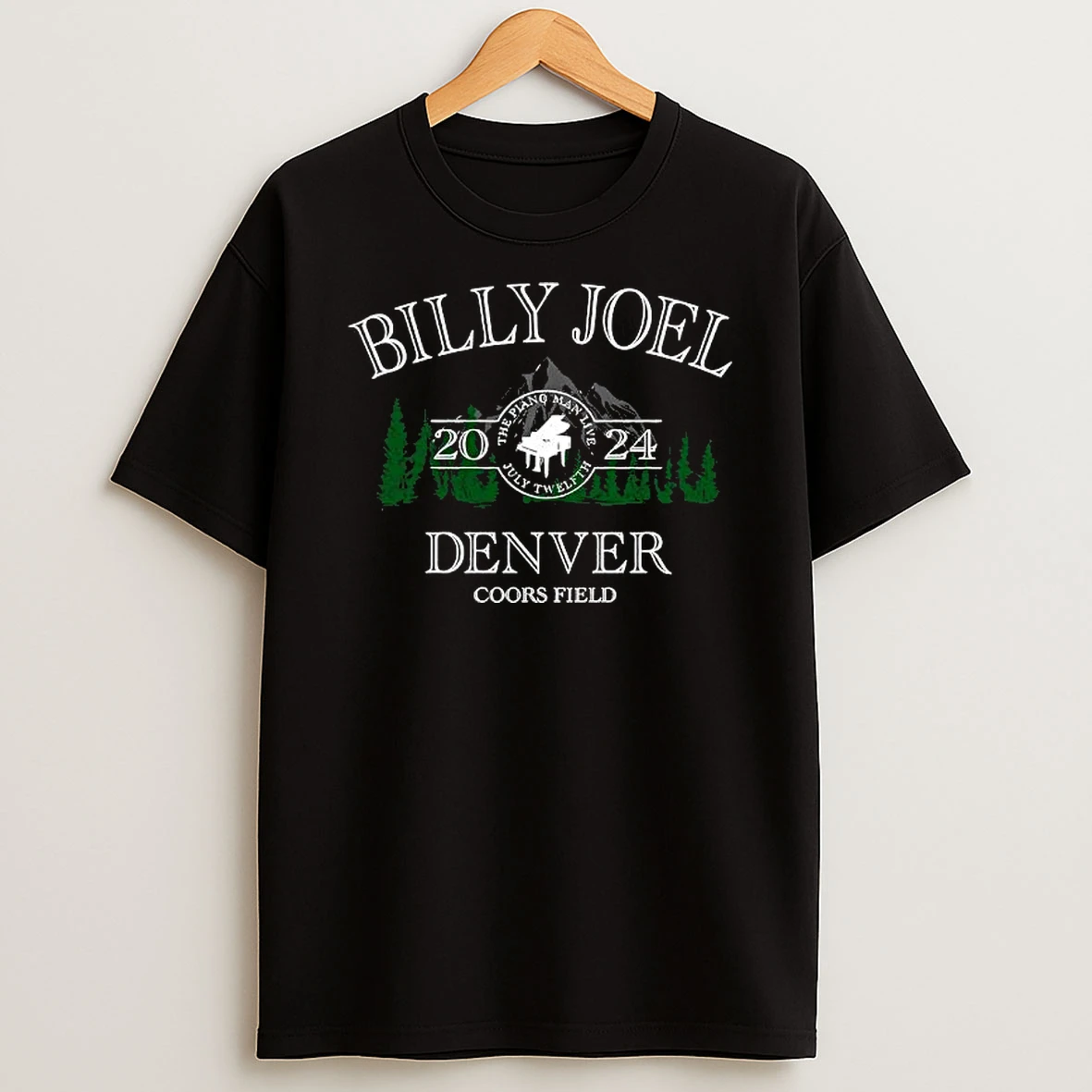 Billy Joel At Coors Field In Denver Co On July 12 2024 Shirts