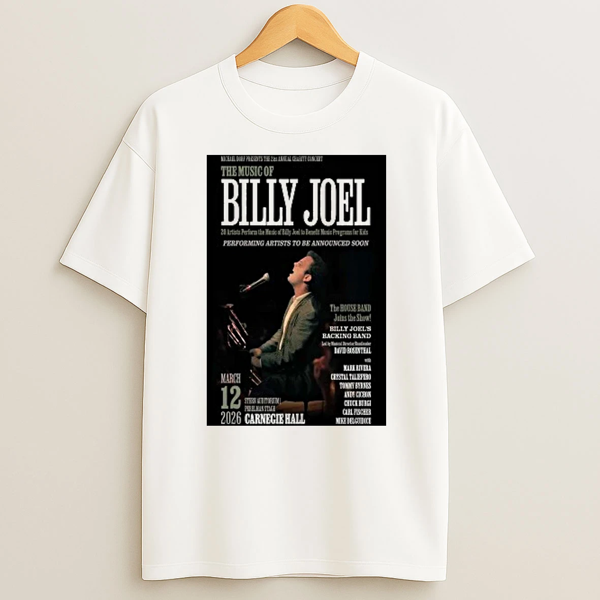 Billy Joel The Music Of Fall Tour 2026 New York Shirts