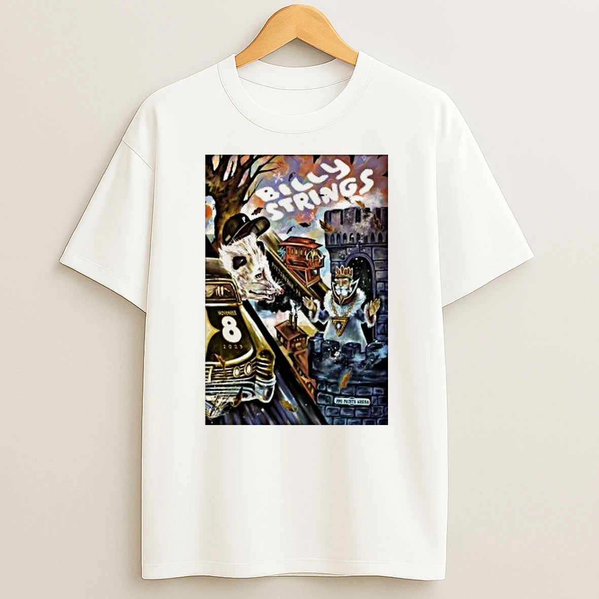 Billy Strings 11 8 2025 Ppg Paints Arena In Pittsburgh Pa Shirts