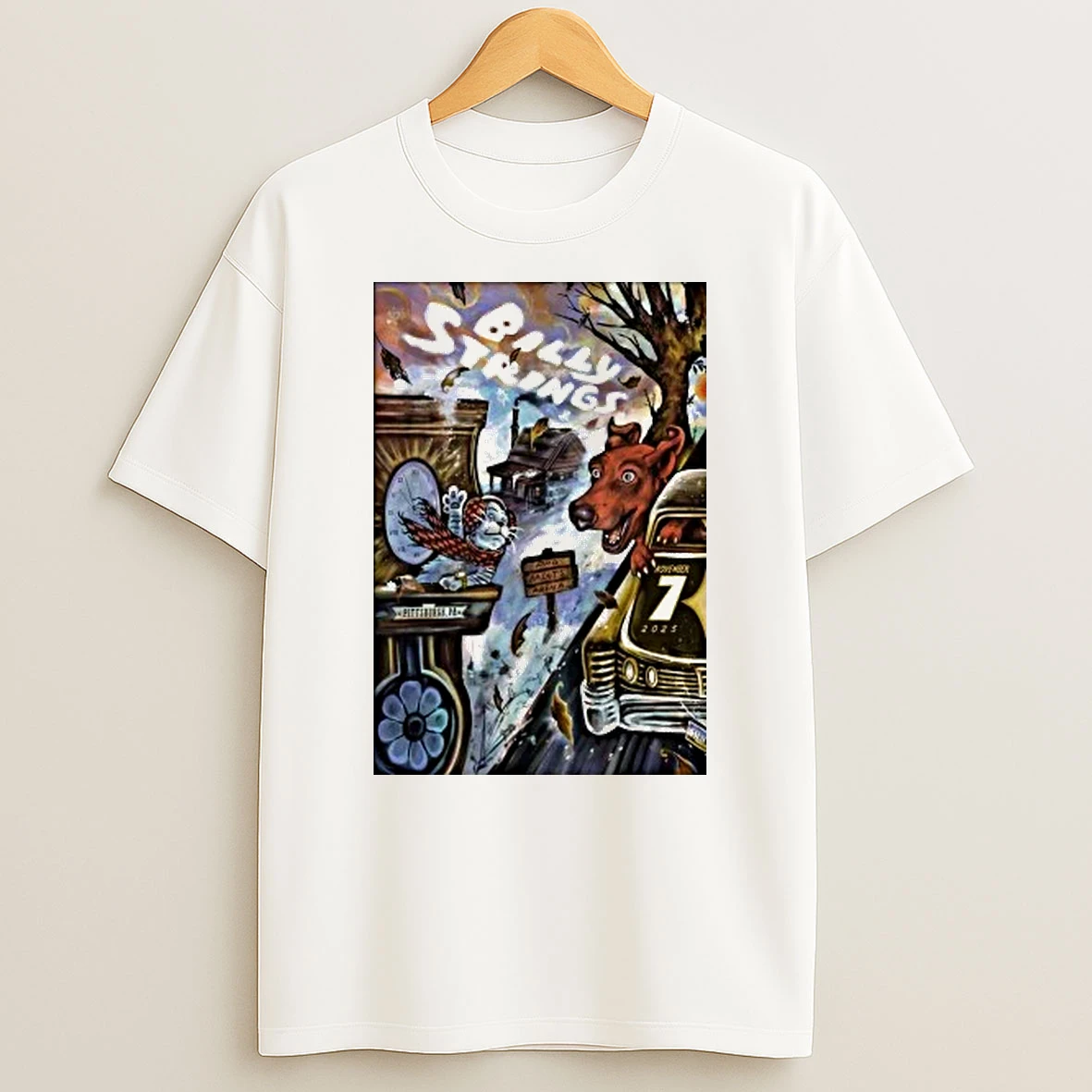 Billy Strings Nov 7 2025 Ppg Paints Arena In Pittsburgh Pa Shirts