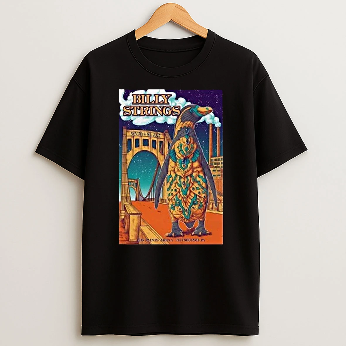Billy Strings Pittsburgh Tour On Nov 7 8 2025 Shirts