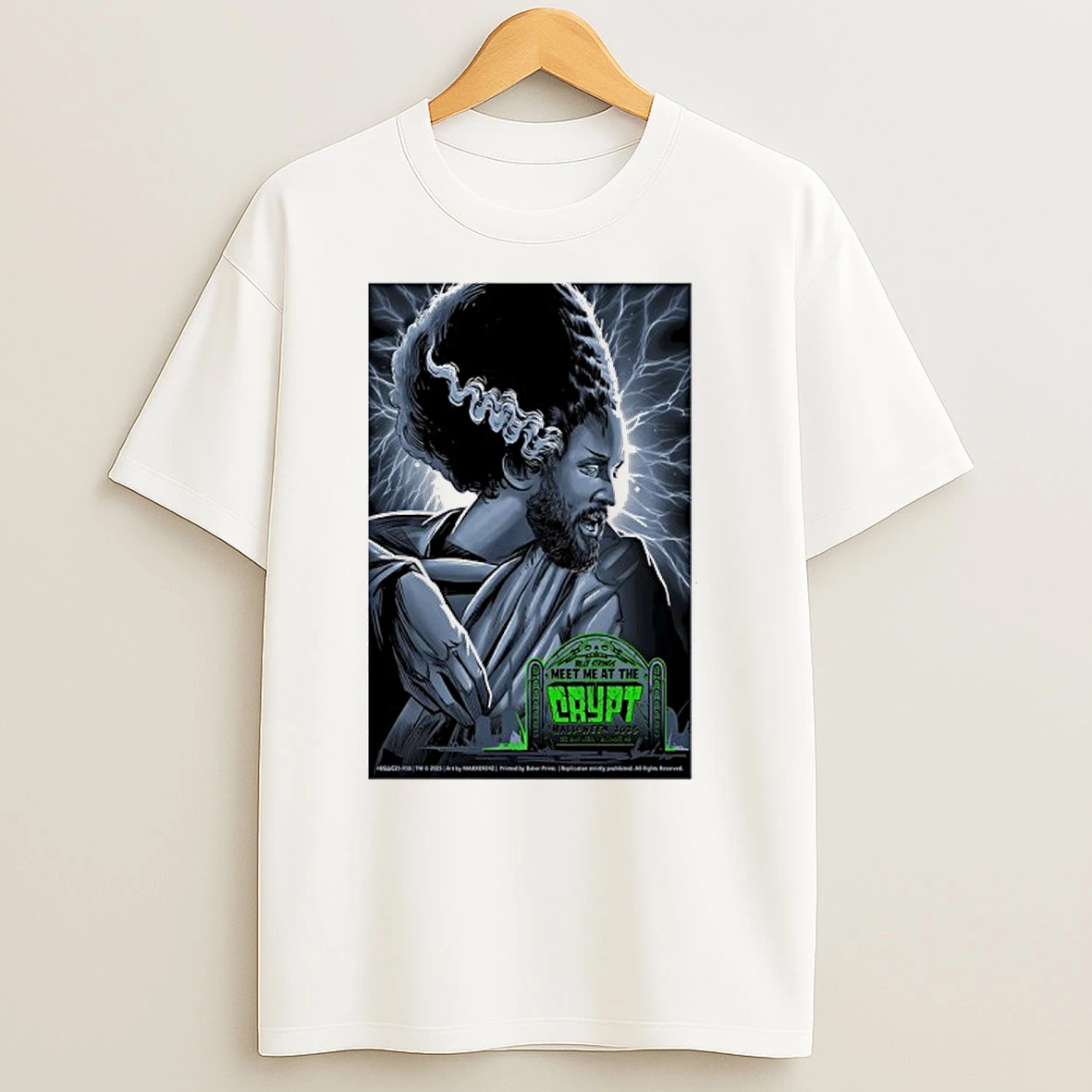 Billy Strings Meet Me At The Crypt Halloween T Shirts