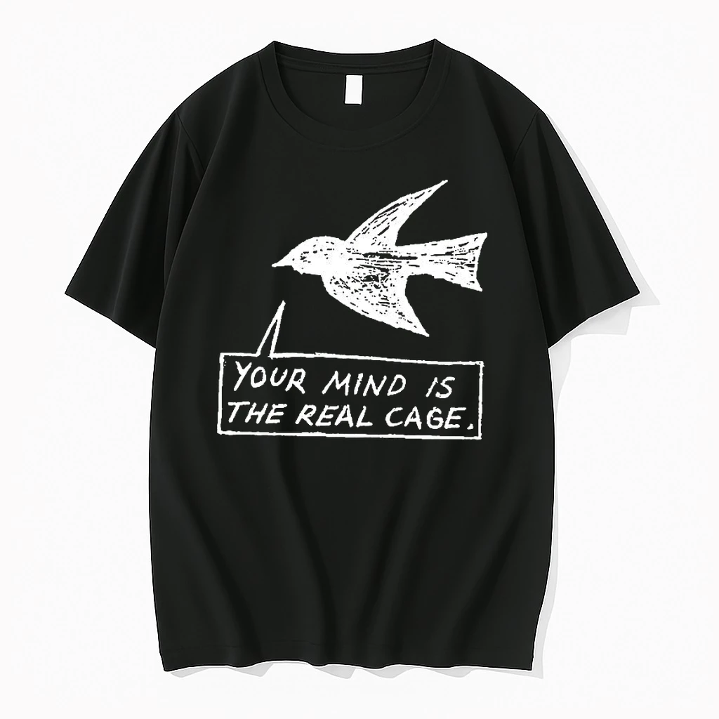 Bird Your Mind Is The Real Cage Shirts
