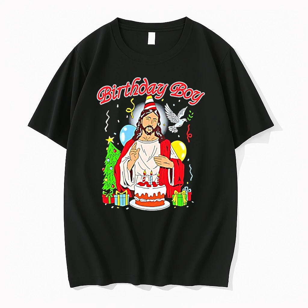 Birthday Boy Jesus Christmas Shirts