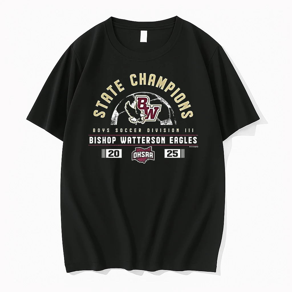 Bishop Watterson Eagles 2025 Ohsaa Boys Soccer D3 State Champions Shirts