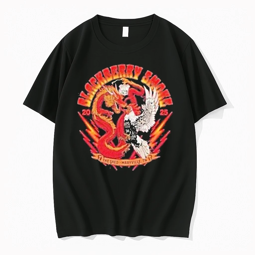 Blackberry Smoke May 15 17 2025 The Shed Concert Series Maryville Tn Dragon Rooster Shirts