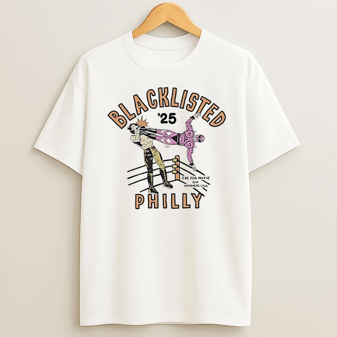Blacklisted Philly Eye For An Eye Nowhere Usa Shirts