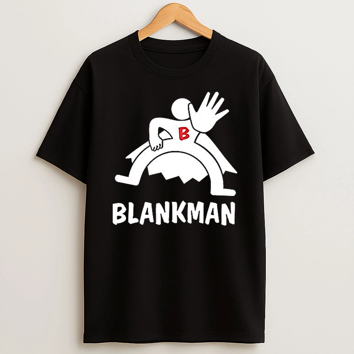 Blankman Superhero Logo Shirts