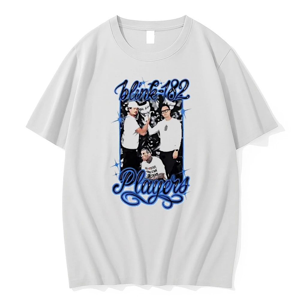 Blink 182 Players Style Graphic Shirts