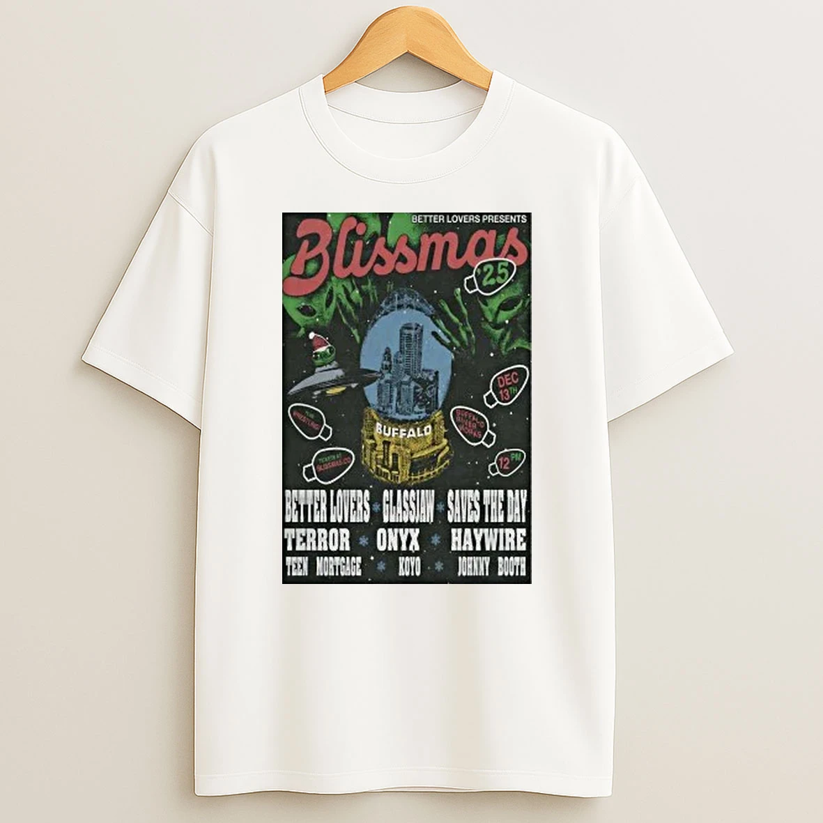 Blissmas With Better Love 12 13 2025 Buffalo Ny Shirts
