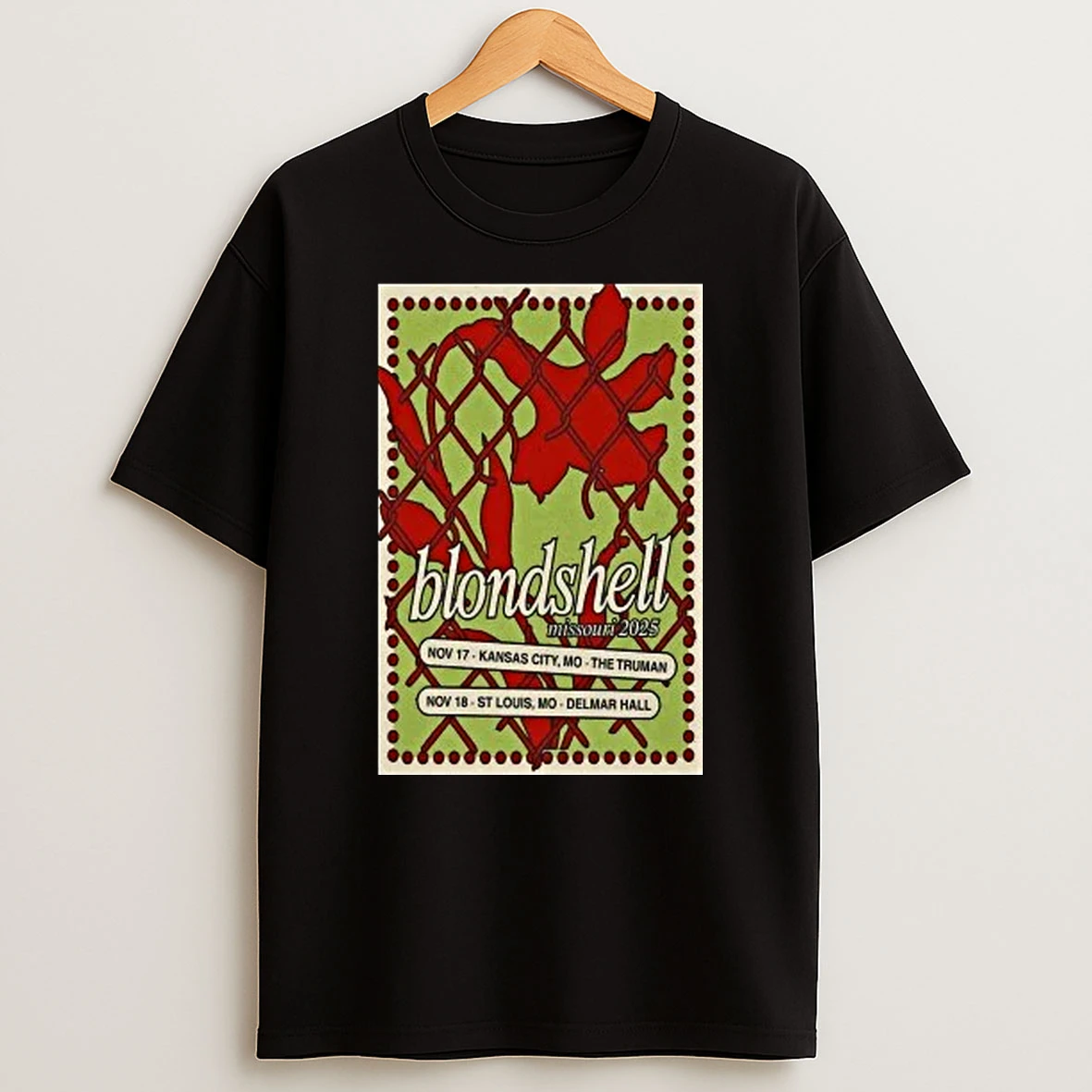 Blondshell Missouri Tour 2025 Shirts
