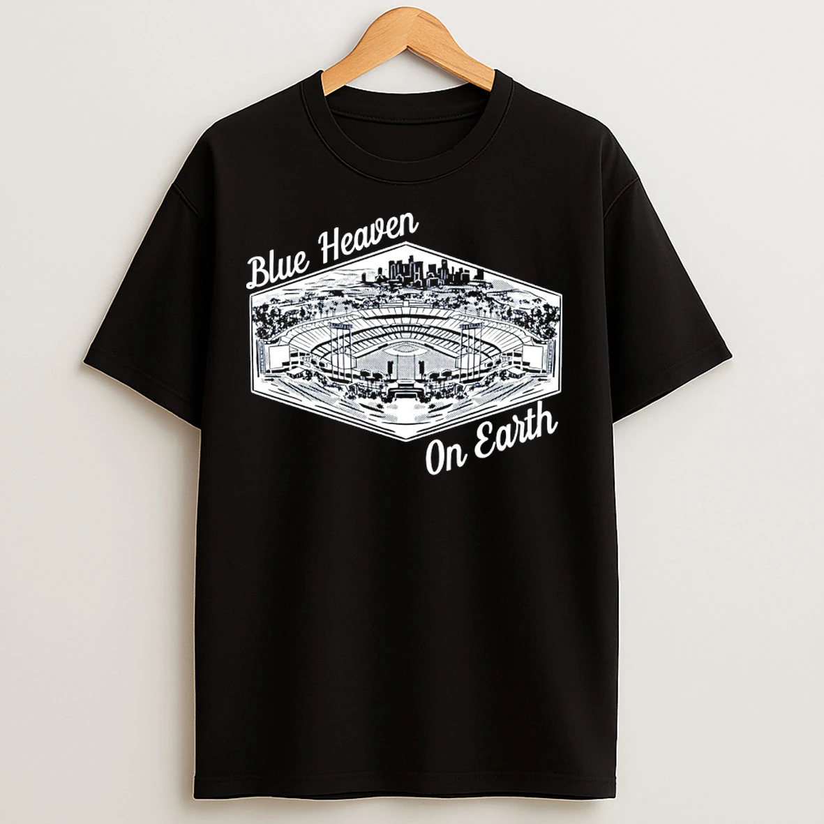 Blue Heaven On Earth City T Shirts