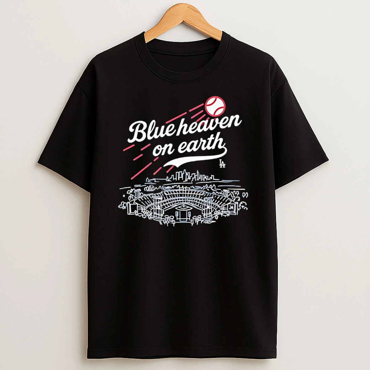 Blue Heaven On Earth Dodger Stadium Shirts