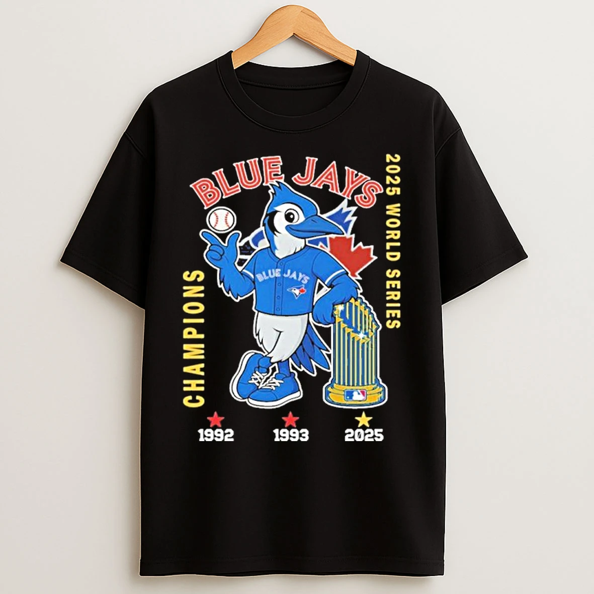 Blue Jays 2025 Character World Series Champions T Shirts