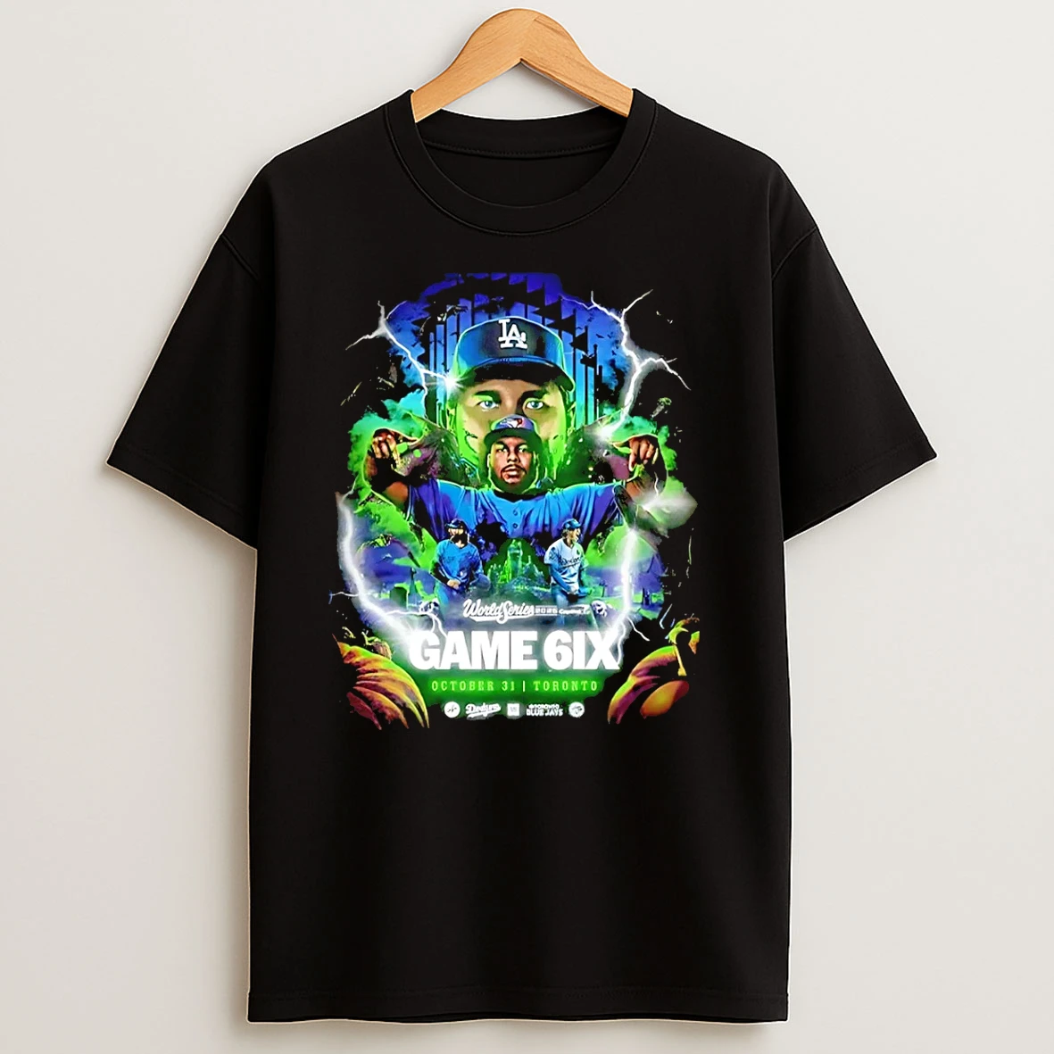 Blue Jays Vs Dodgers World Series Game 6ix 2025 T Shirts
