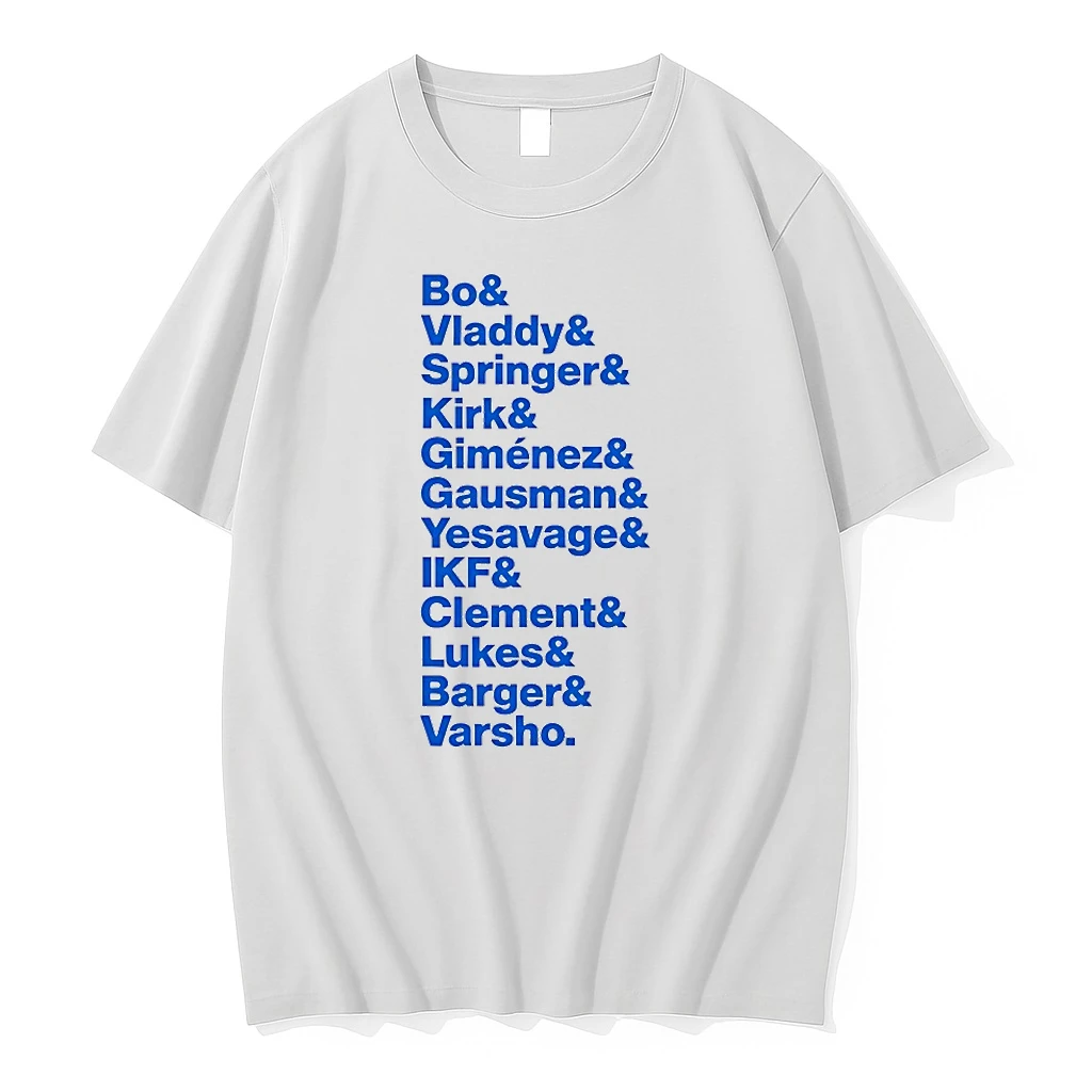 Bo Vladdy Springer Kirk Gimenez Gausman Shirts