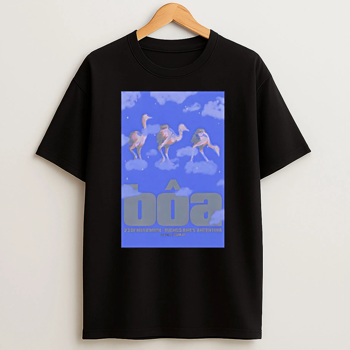 Boa The Band Buenos Aires Argentina Nov 23 2025 Shirts