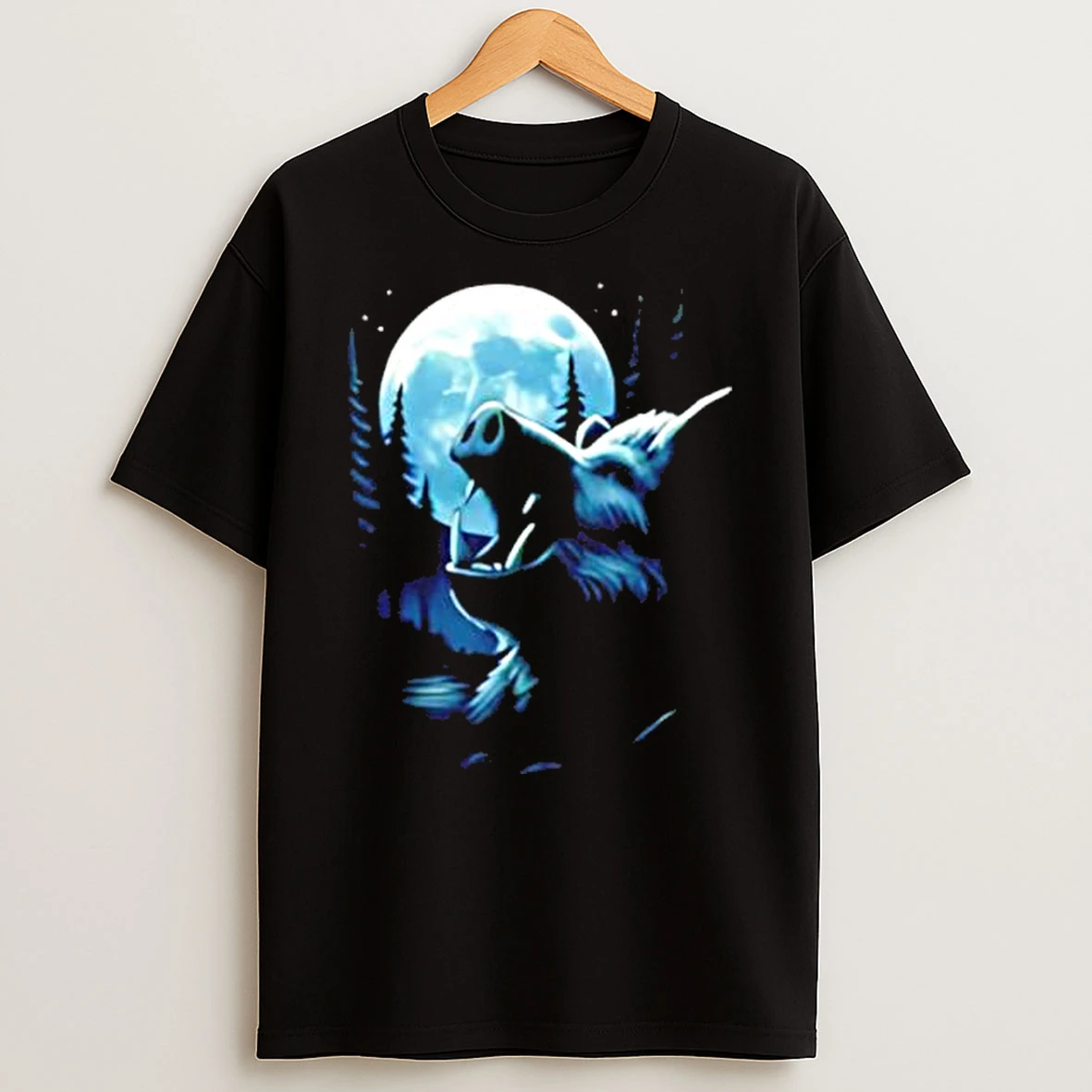 Boar Howling At The Moon Shirts