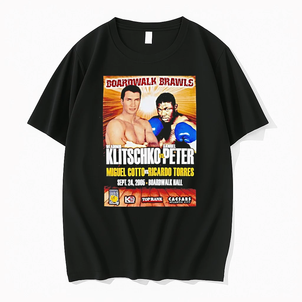Boardwalk Brawls Wladimir Klitschko Vs Samuel Peter Vintage Shirts