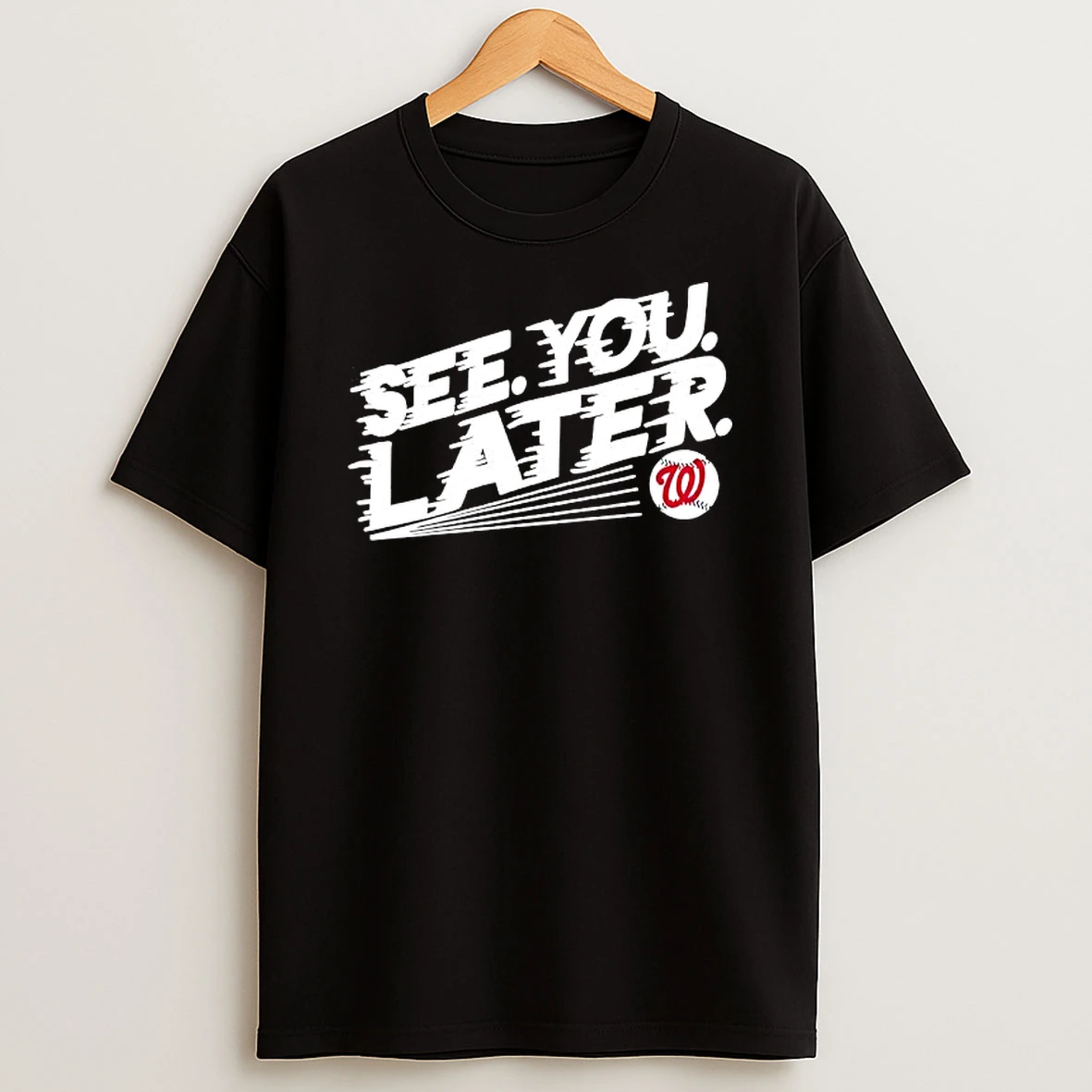 Bob Carpenter See You Later Washington Nationals Baseball Shirts