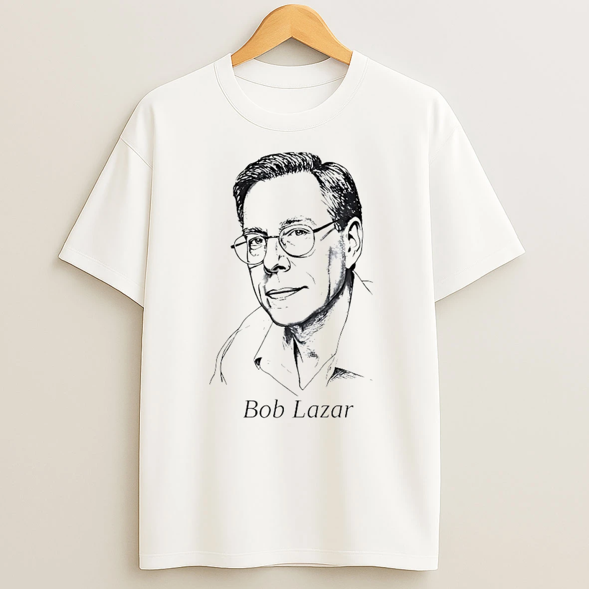 Bob Lazar Portrait Art Shirts