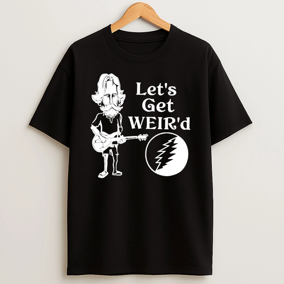 Bob Weir Lets Get Weird Grateful Dead Logo Shirts