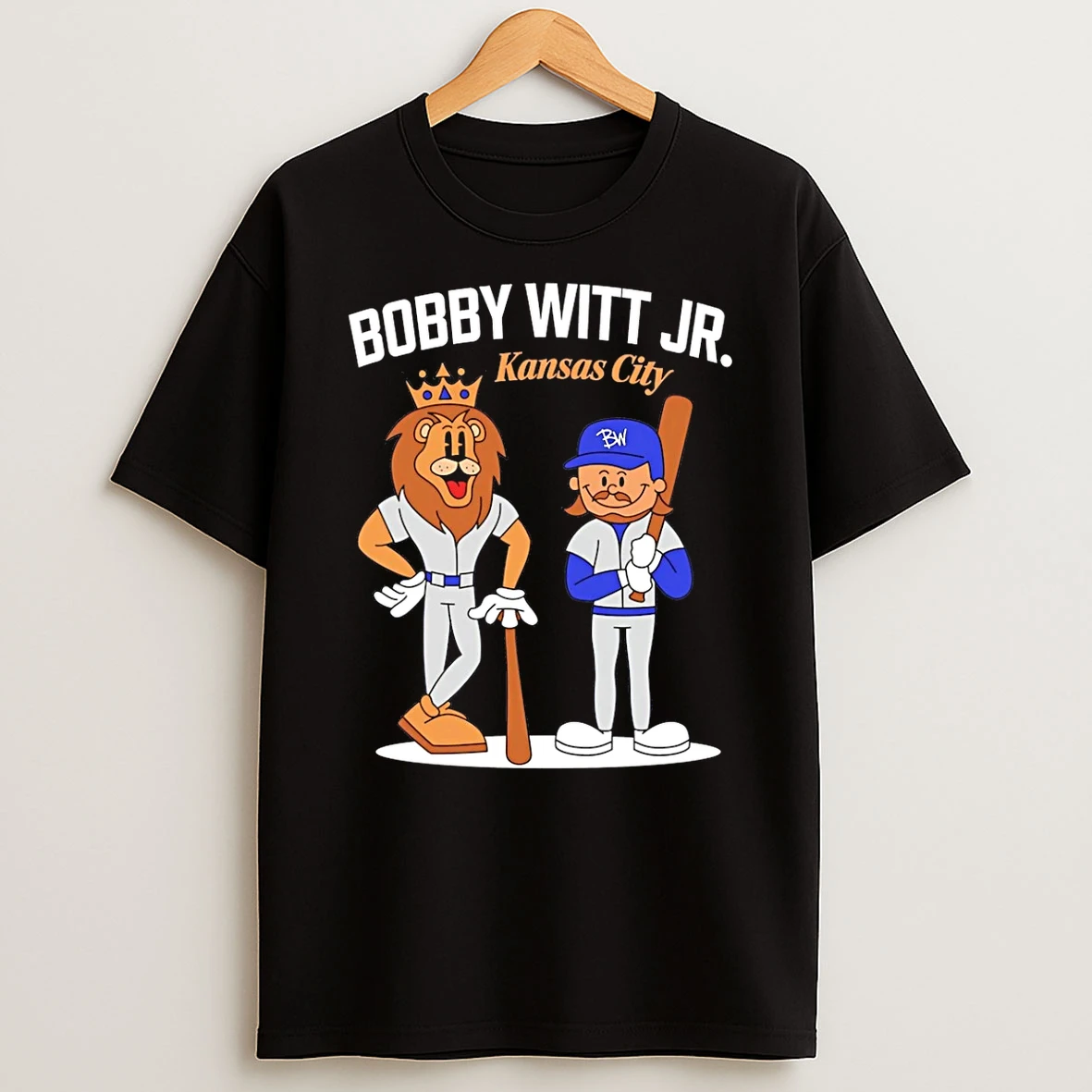Bobby Witt Jr Kansas City Royals Superstar Cartoon Shirts