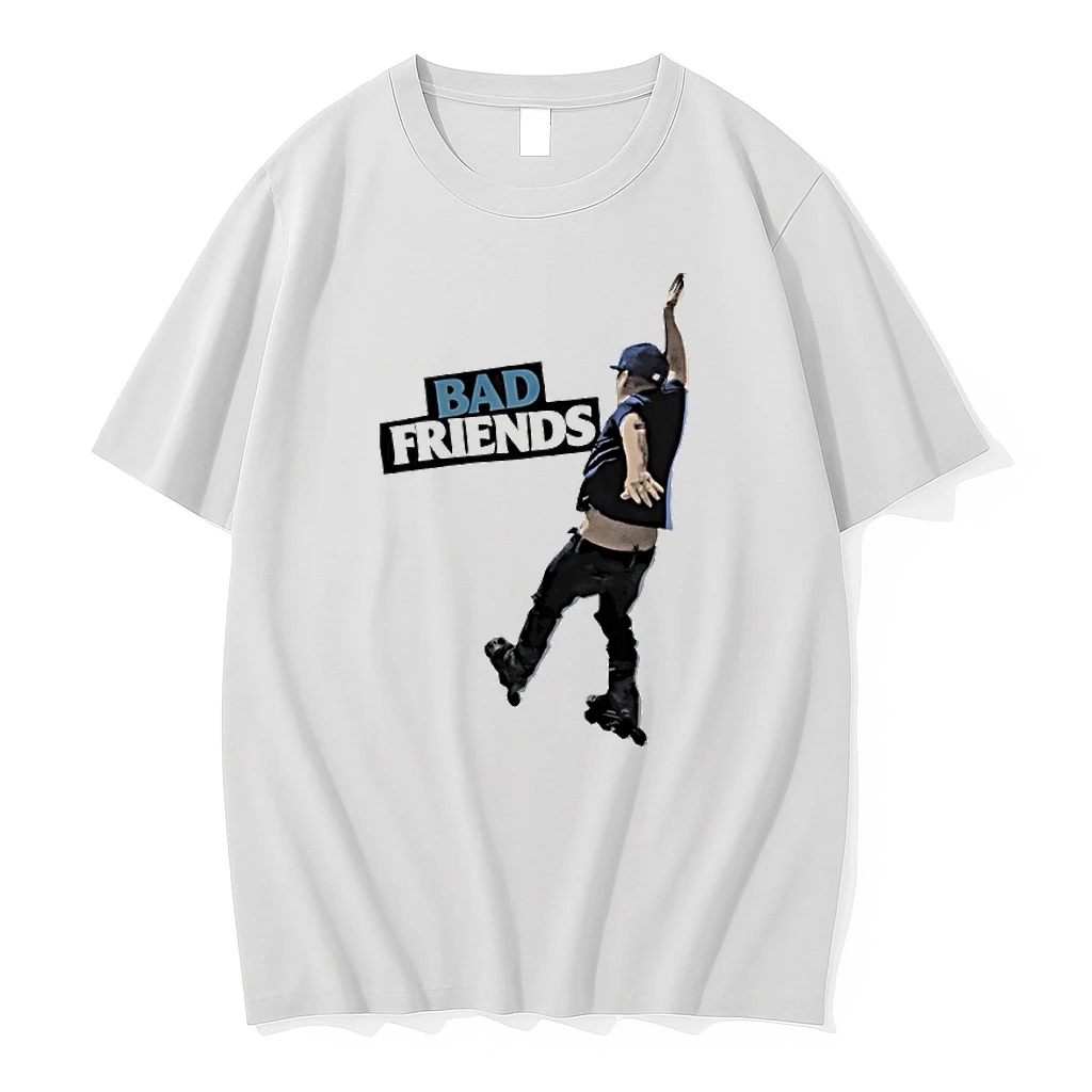Bobby Falling A Man Roller Skating Bad Friends Funny Shirts
