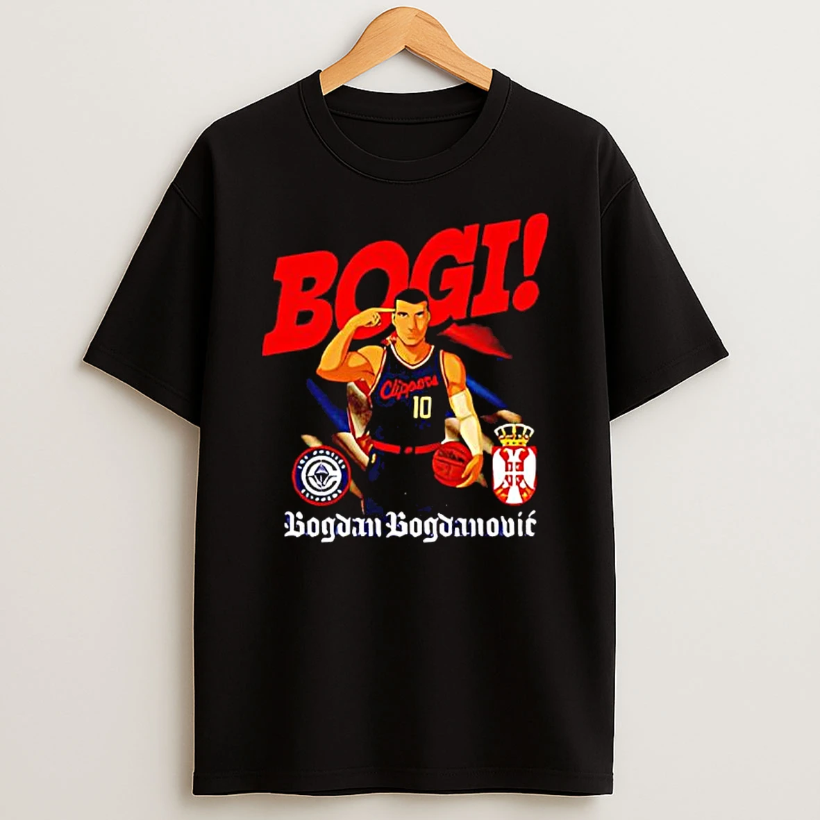 Bogi Bogdan Bogdanovic Serbian Basketball Player Shirts