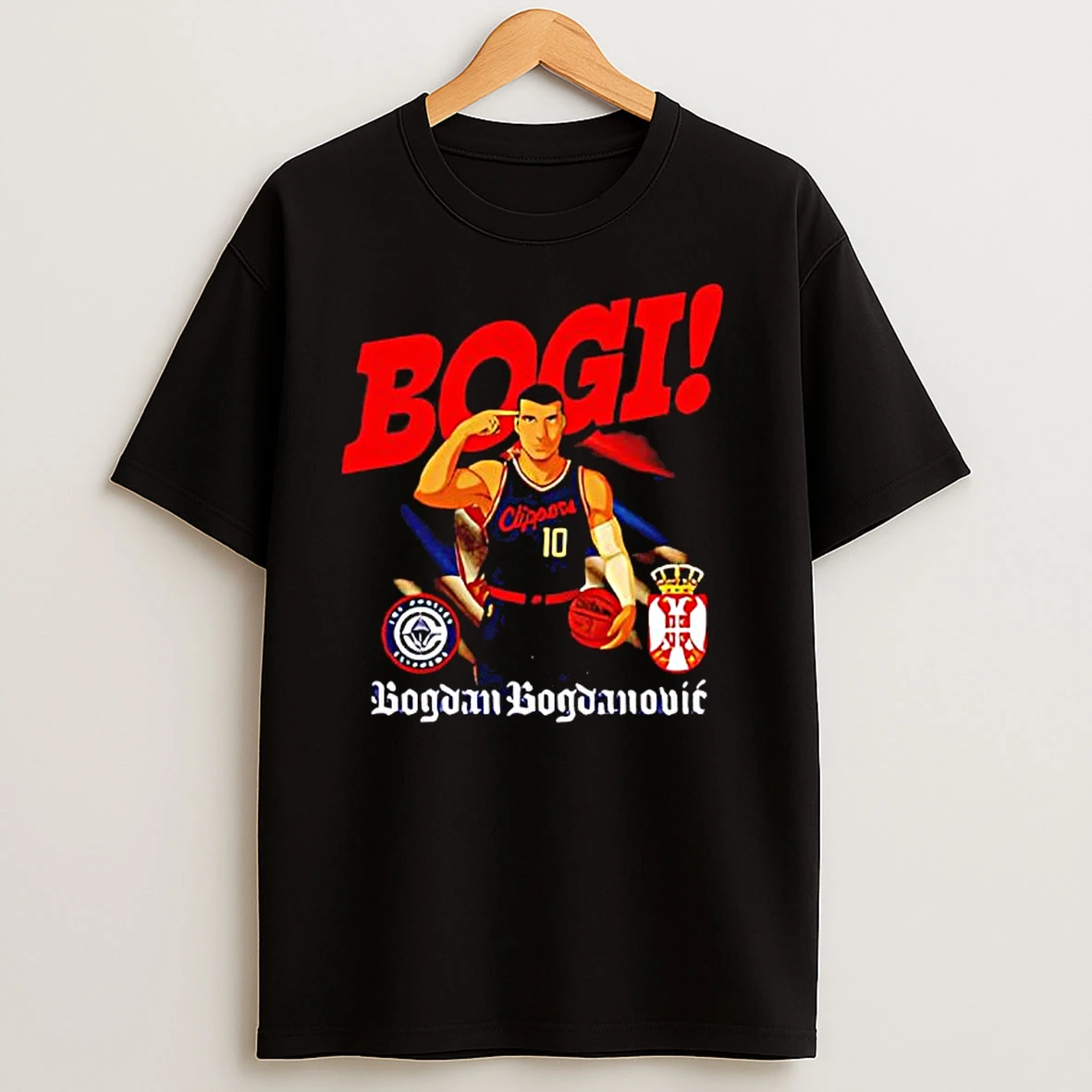 Bogi Bogdan Bogdanovic Serbian Basketball Player T Shirts