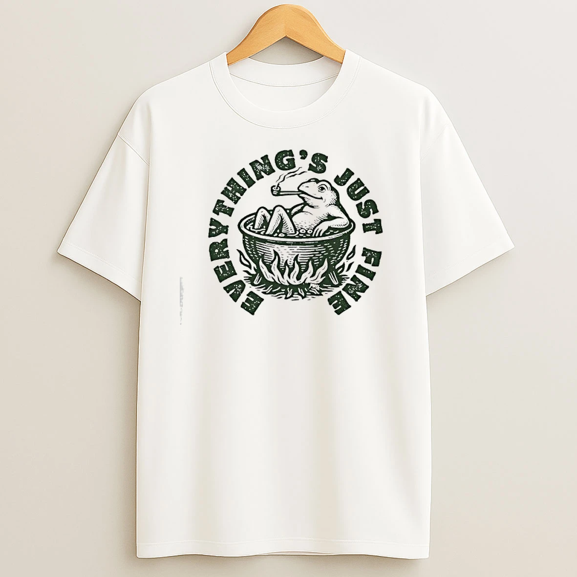 Boiling Frog Everythings Just Fine T Shirts