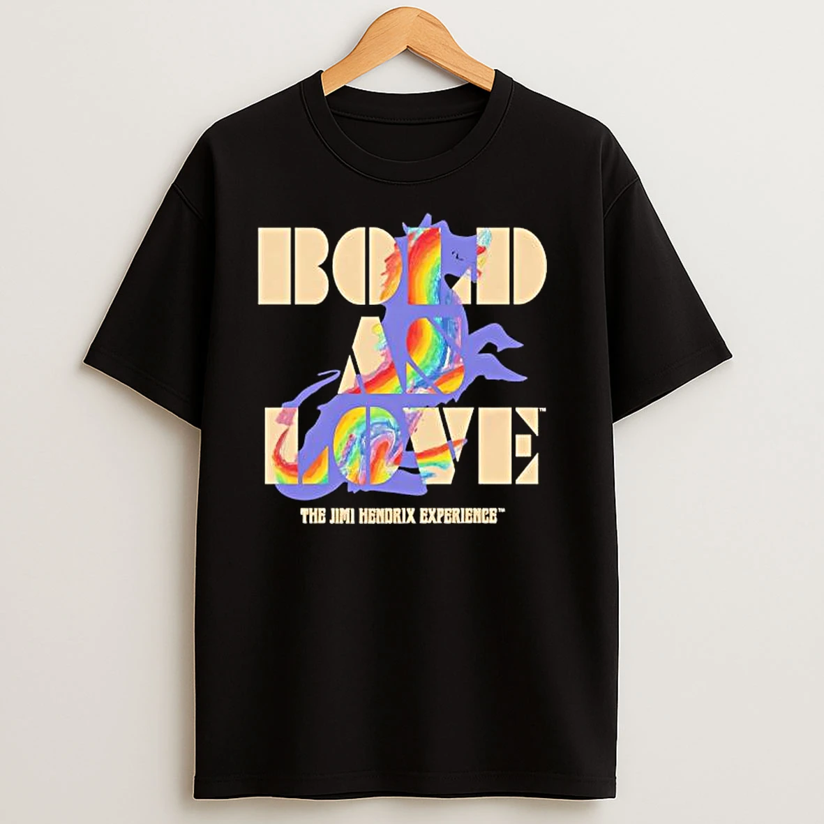 Bold As Love The Jimi Hendrix Experience Album Graphic T Shirts