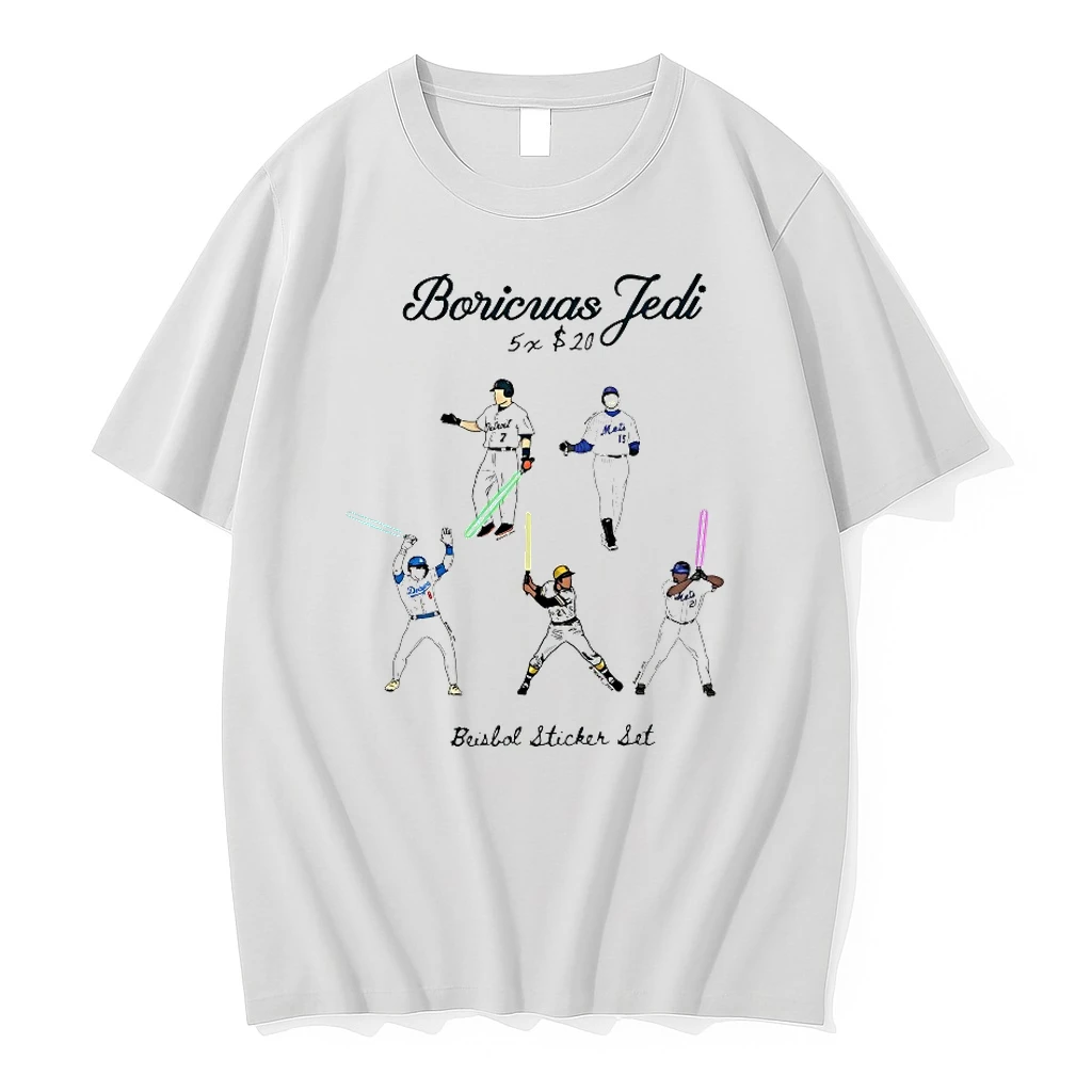 Boricuas Jedi Baseball Sticker Set Shirts