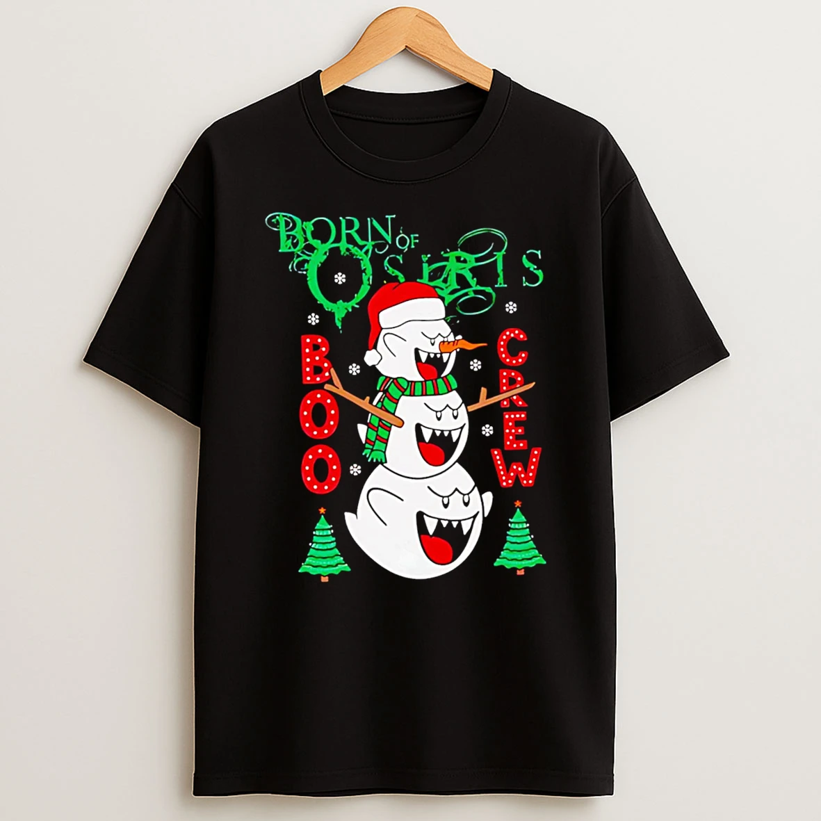 Born Of Osiris Moshy The Booman Christmas Shirts
