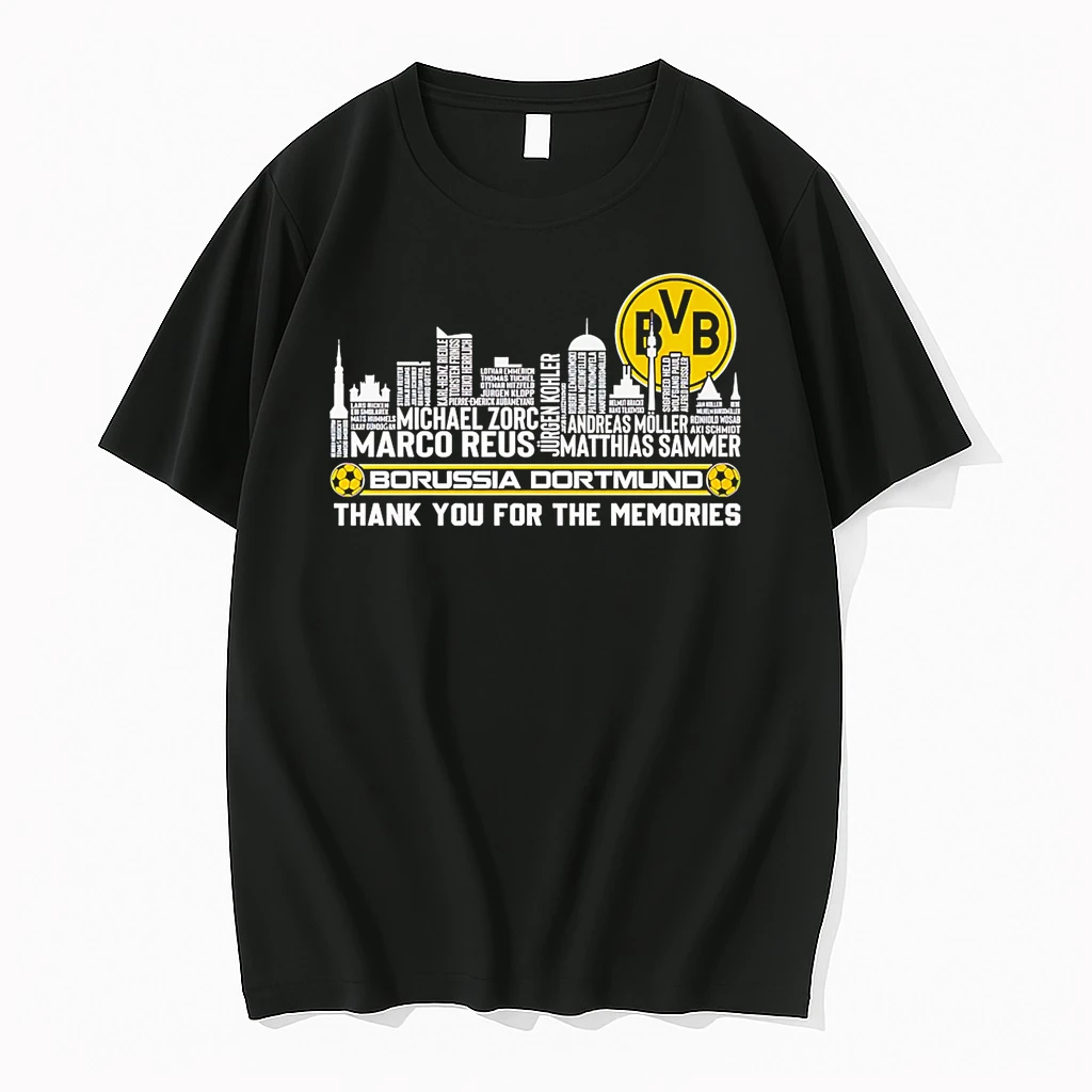Borussia Dortmund Thank You For The Memories Skyline Name Shirts