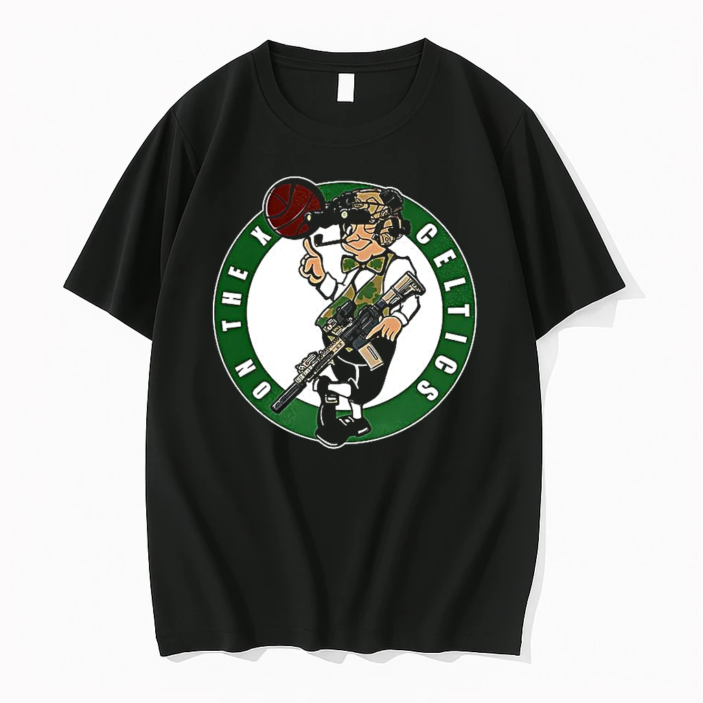 Boston Celtics Basketball Soldier Logo Shirts