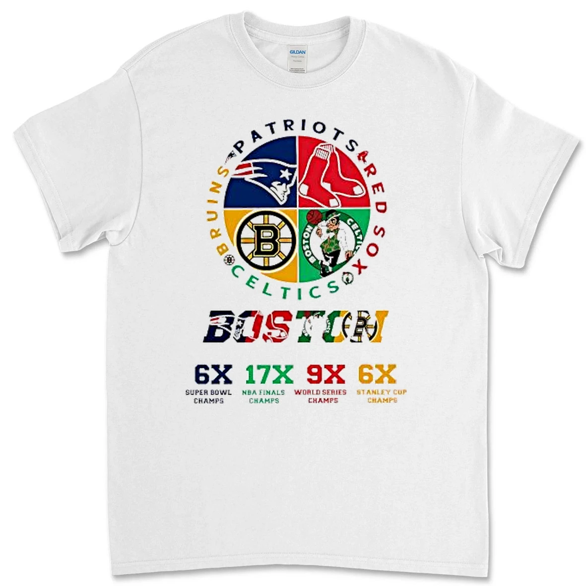 Boston City Of Champions Sport Team Logo Premium Shirt Sweater