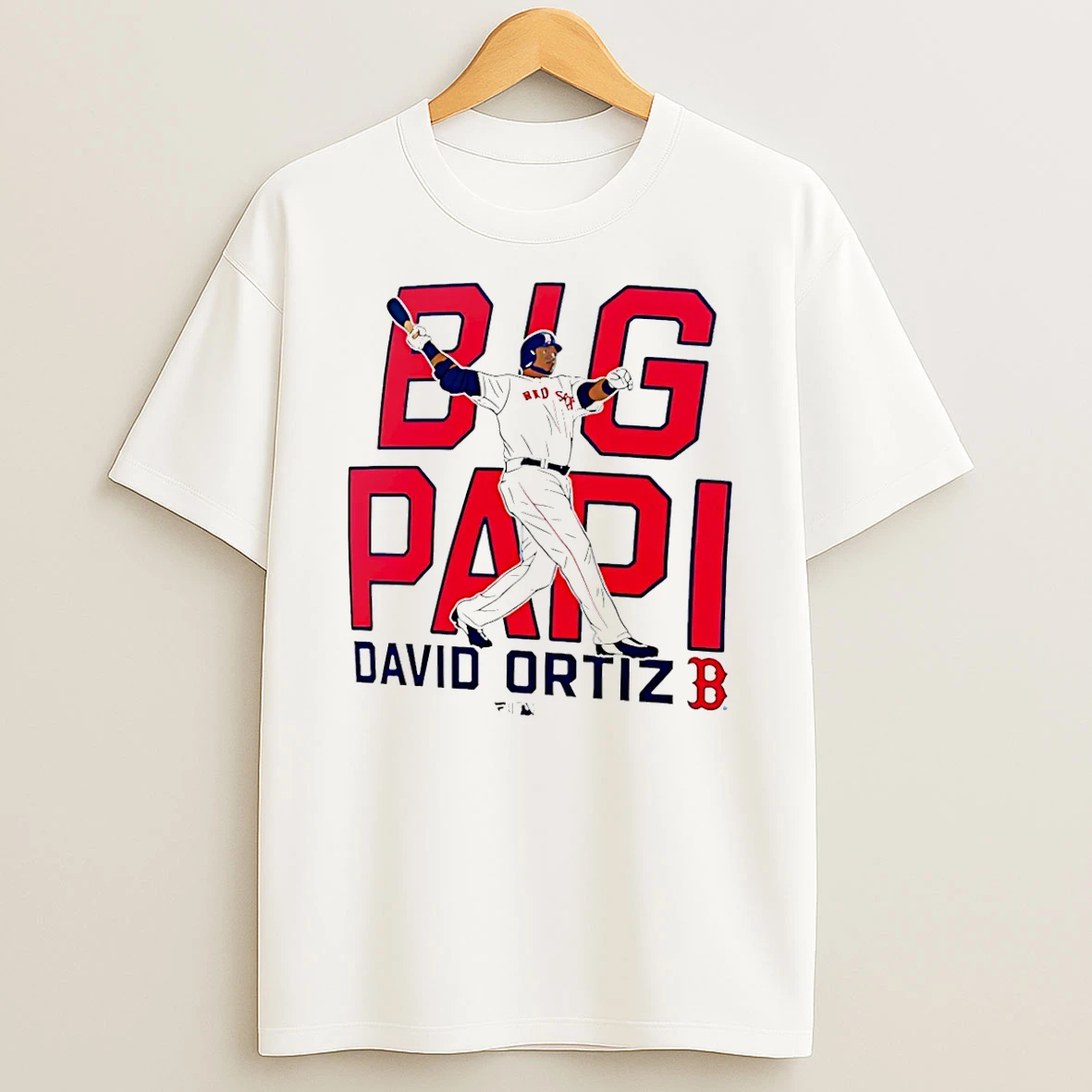 Boston Red Sox David Ortiz Big Papi Cartoon Shirts