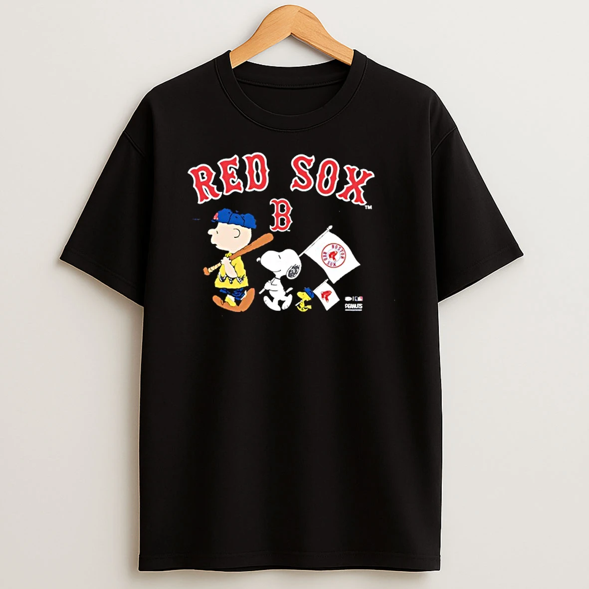Boston Red Sox Peanuts Flag Shirts